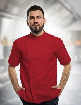 Kısa Kollu Şef Aşçı ceketi Rahat ve şık tasarım 