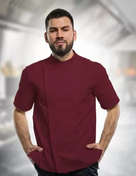 Kısa Kollu Şef Aşçı ceketi Rahat ve şık tasarım 