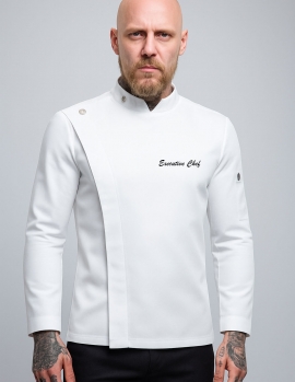 Beyaz Spor Model Aşçı Ceketi