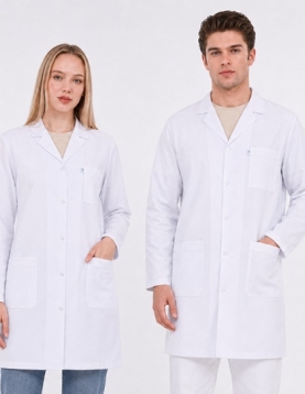 Alpaka Kumaş Doktor / Laboratuvar Önlüğü 6 lı Seri