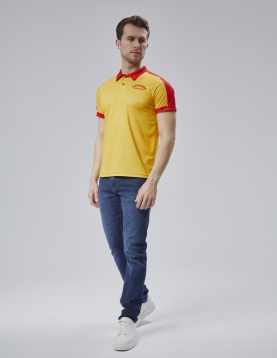 Polo yaka Cankurtaran T-shirt ( Lifeguard Baskılı) 