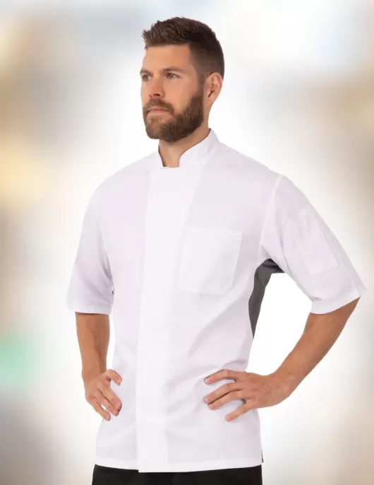 Kısa Kollu Air Yazlık Aşçı Ceketi (Fileli Hava Alabilen)