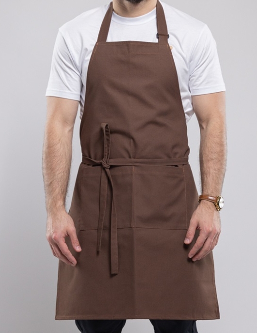 Stil ve işlevselliği bir araya getiren şık aşçı önlüğü