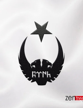 Kurt FTNH Ay Yıldız, Kartal Temalı Nakış İşleme