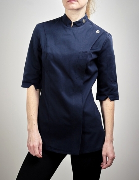 Lacivert Kadın Aşçı Spor Model Aşçı Ceketi