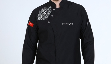 Nakış işleme chef süslemesi ile özel tasarım yeni bir ürün ;