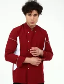 Kombinli ve Biyeli Spor model şef Aşçı Ceketi Kombinli ve Biyeli Spor model şef Aşçı Ceketi