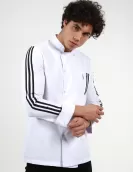 Kolda spor şeritli şef Aşçı Ceketi Kolda spor şeritli şef Aşçı Ceketi