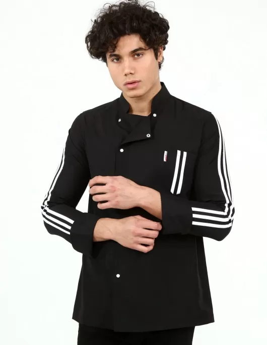 Kolda spor şeritli şef Aşçı Ceketi Kolda spor şeritli şef Aşçı Ceketi