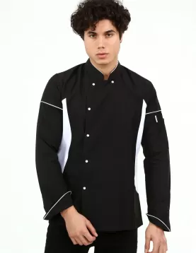 Kombinli ve Biyeli Spor model şef Aşçı Ceketi