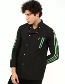 Kolda spor şeritli şef Aşçı Ceketi Kolda spor şeritli şef Aşçı Ceketi