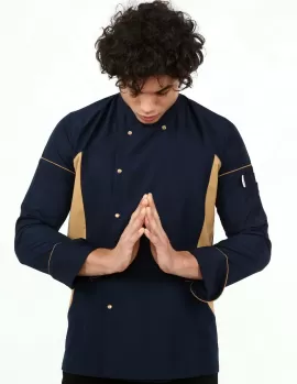 Kombinli ve Biyeli Spor model şef Aşçı Ceketi