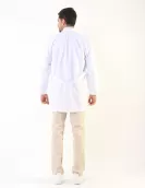 Erkek Beyaz Alpaka İş Önlüğü Erkek Beyaz Alpaka İş Önlüğü