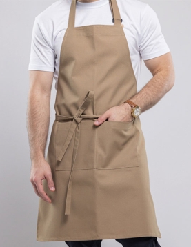 Stil ve işlevselliği bir araya getiren şık aşçı önlüğü