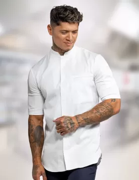 Hakim Yaka Gömlek Modeli Aşçı Ceketi: Şıklık ve İşlevsellikte Zirve