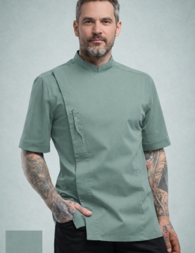 Kısa Kollu Şef Aşçı ceketi Rahat ve şık tasarım 